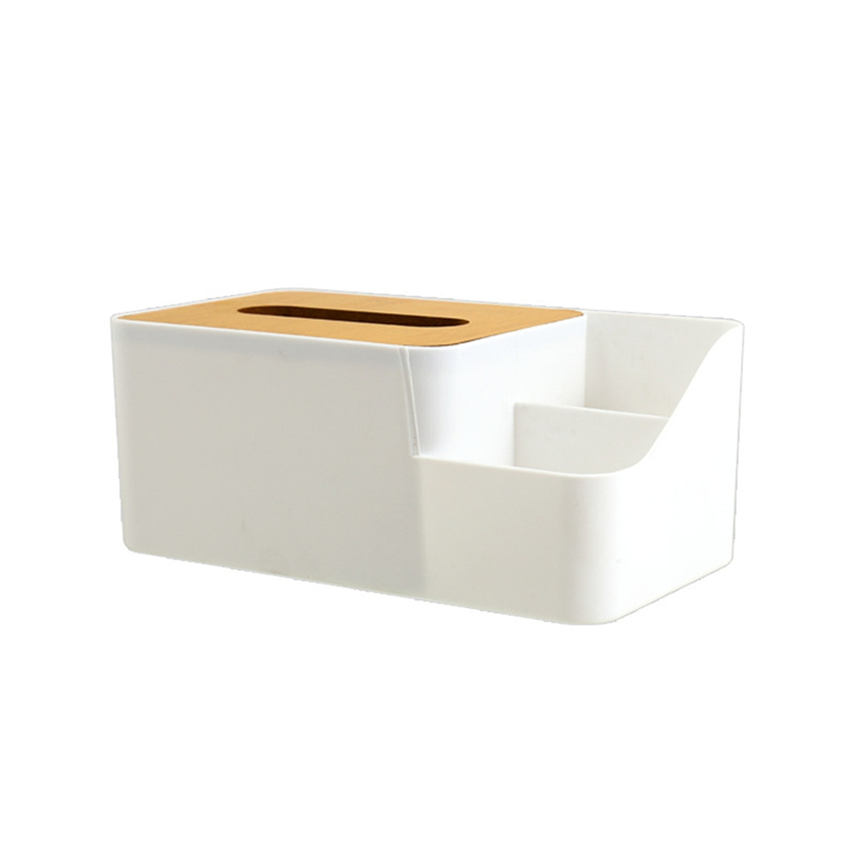 New Box Grid Tissue Dispenser  – обзор и цена Desktop Organizer Bamboo
