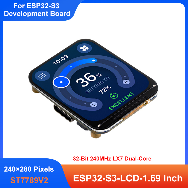 ESP32-S3 1.69inch Screen for E – обзор и цена Monitor Arm Dual