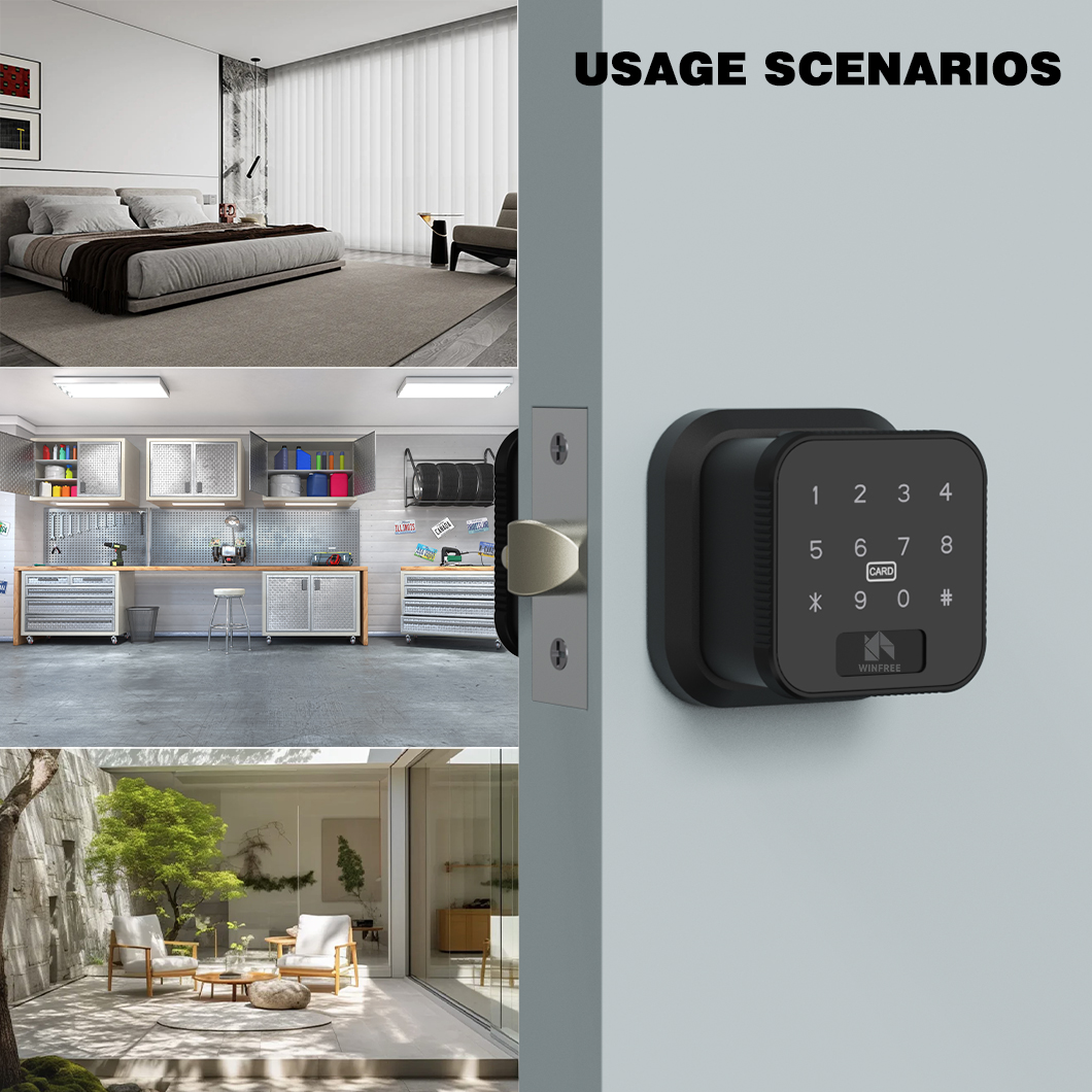 WINFREE Smart Lock Fingerprint – обзор и цена Home Office Immigration