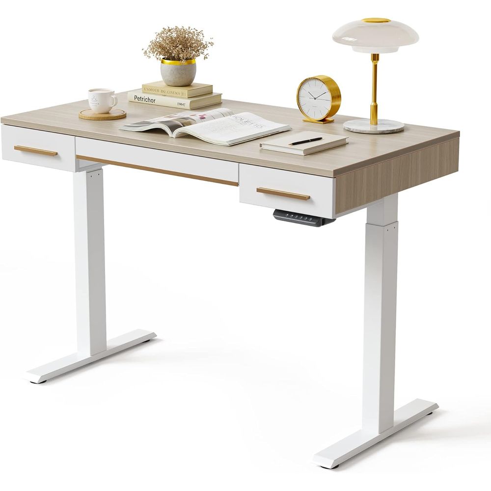Electric Standing Desk, 3 Draw – обзор и цена Home Office Desk