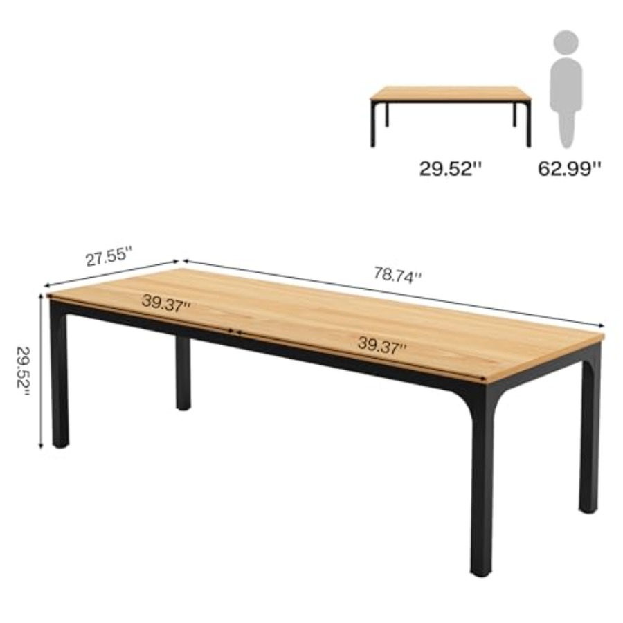 78.7 Inches Extra Long Compute – обзор и цена Home Office Desk