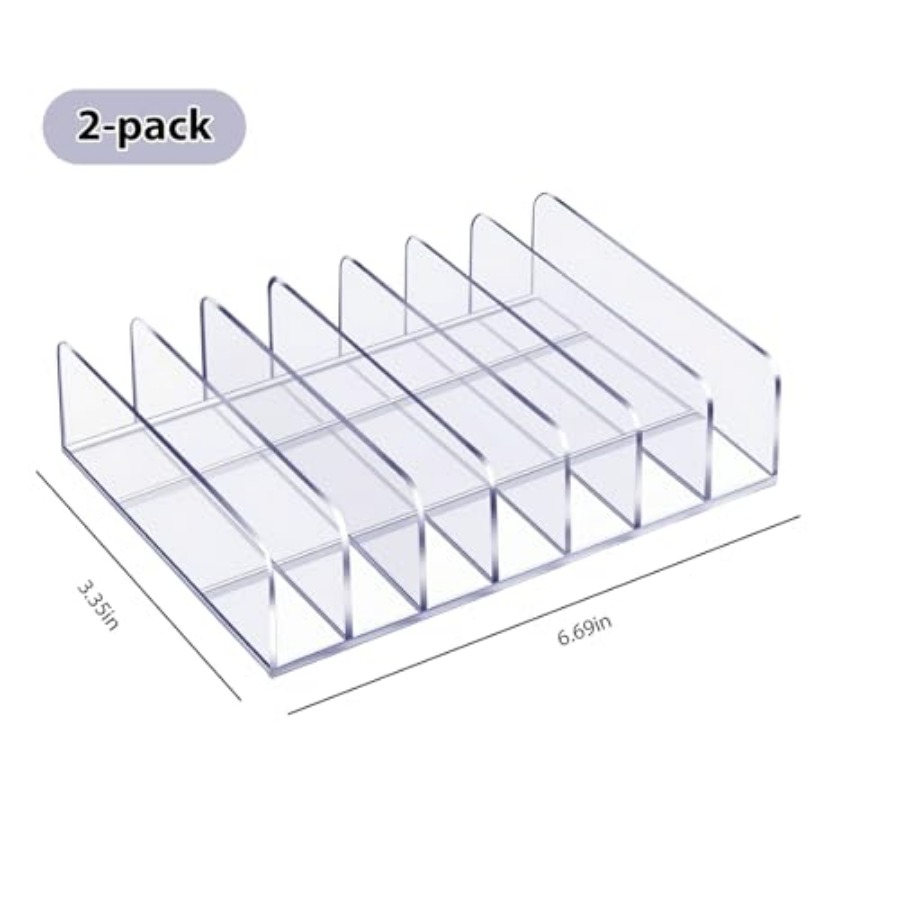 2 Pcs Acrylic Notebook Organiz – обзор и цена Desktop Organizer Bamboo