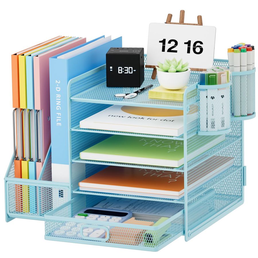 Desk Organizer with File Holde – обзор и цена Letter Tray Desk