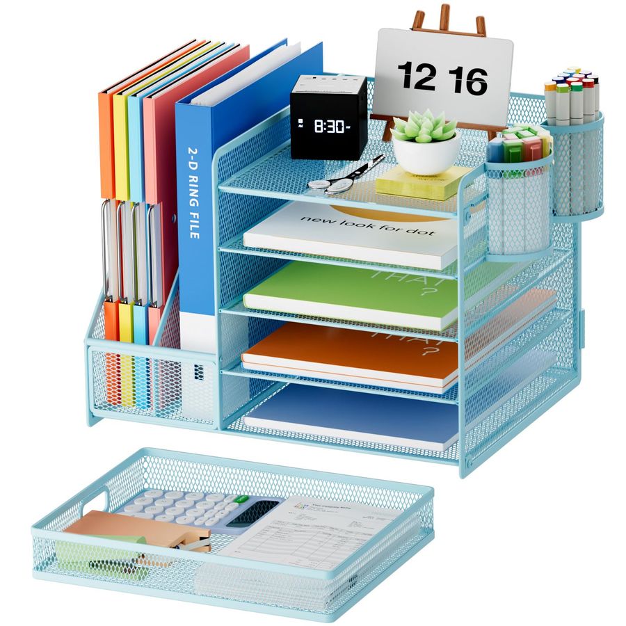 Desk Organizer with File Holde – обзор и цена Letter Tray Desk