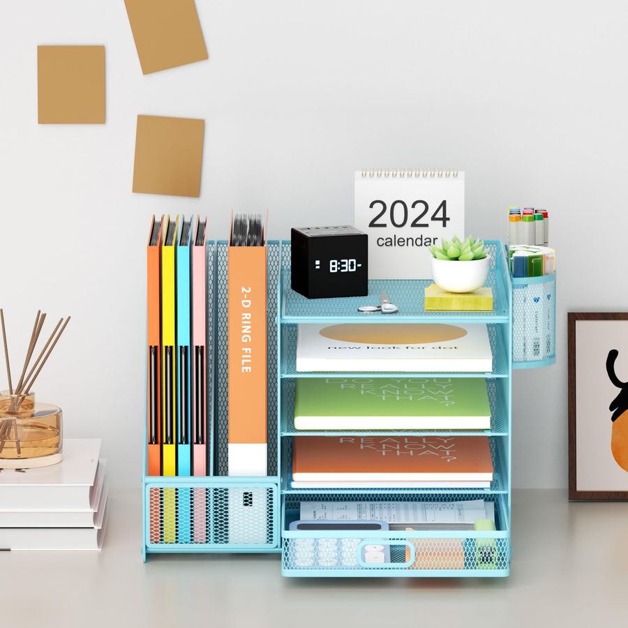 Desk Organizer with File Holde – обзор и цена Letter Tray Desk