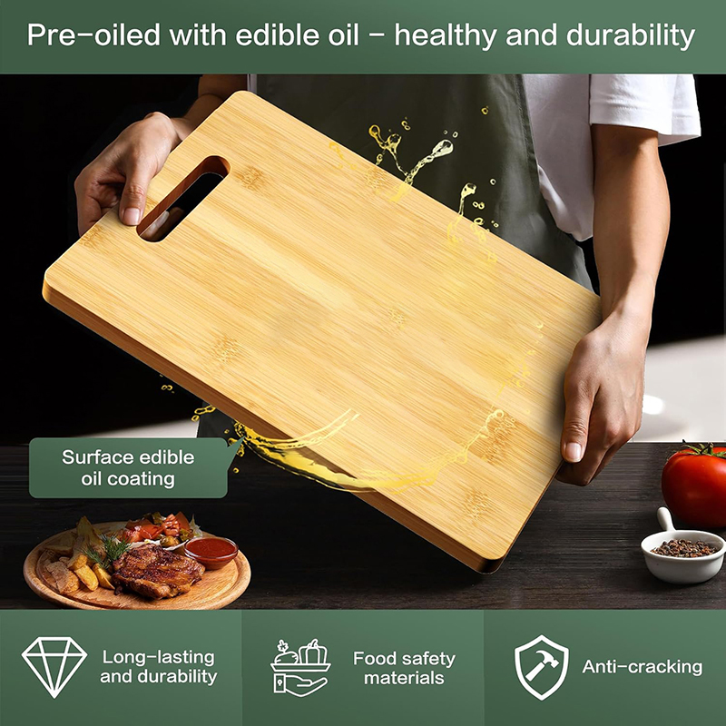 Wooden Cutting Board Kitchen C – обзор и цена Desktop Organizer Bamboo
